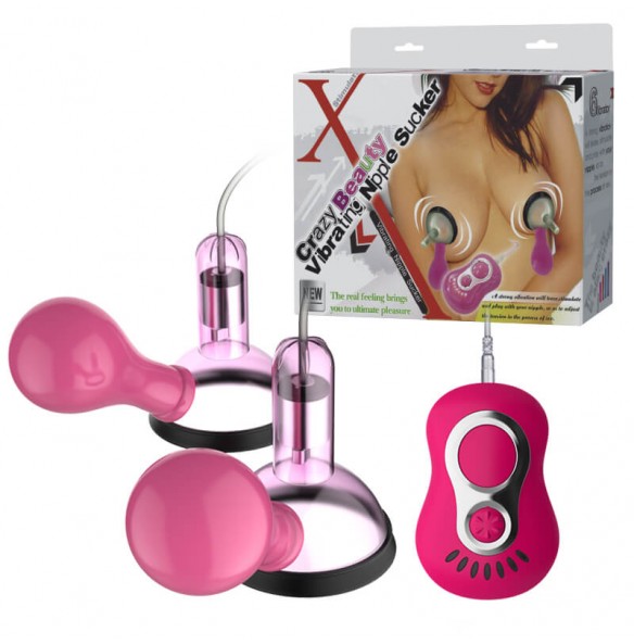 BAILE - Crazy Beauty Vibrating Nipple Sucker BAILE - Crazy Beauty Vibrating Nipple Sucker